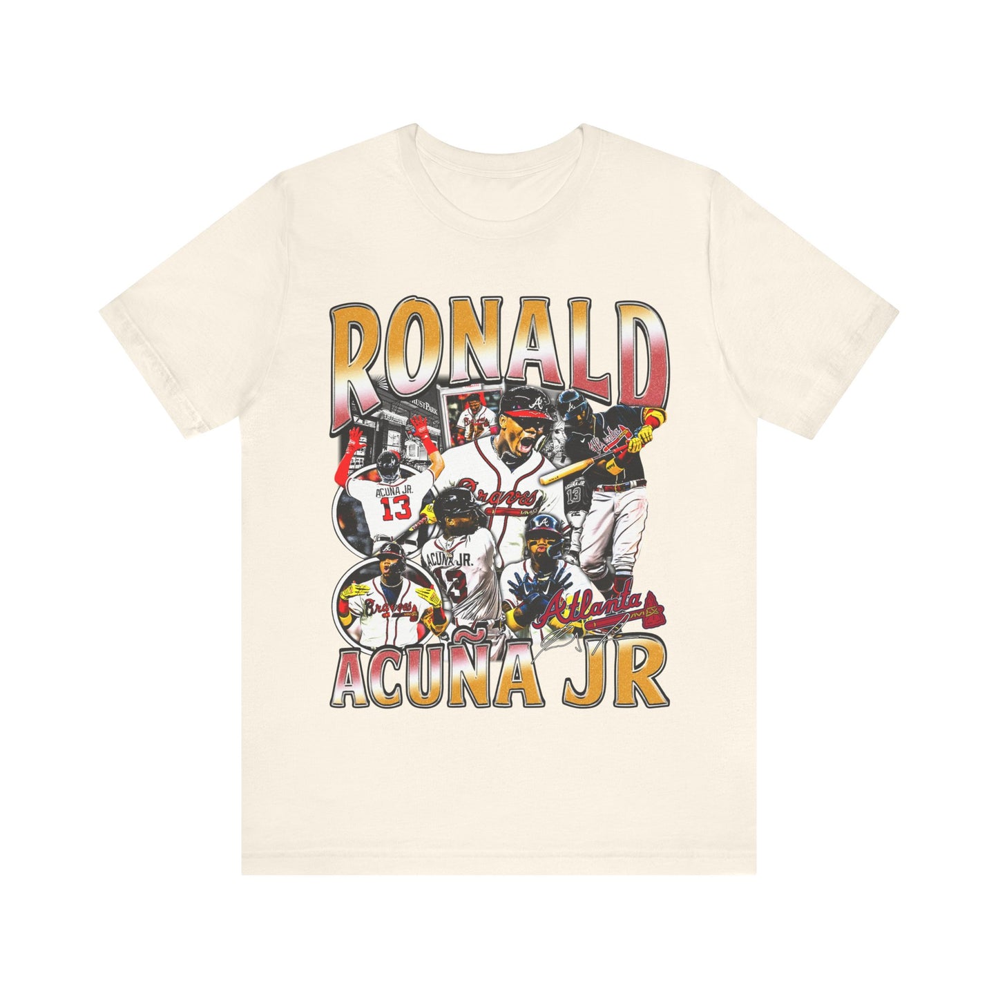 Vintage 90s Baseball Bootleg Style T-Shirt RONALD ACUNA JR Unisex Graphic Tee