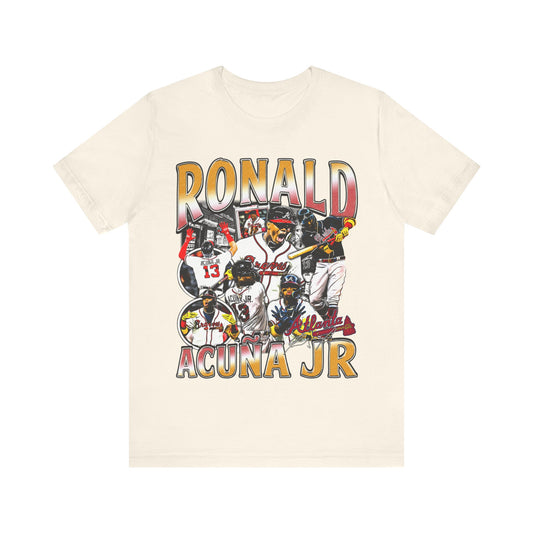 Vintage 90s Baseball Bootleg Style T-Shirt RONALD ACUNA JR Unisex Graphic Tee