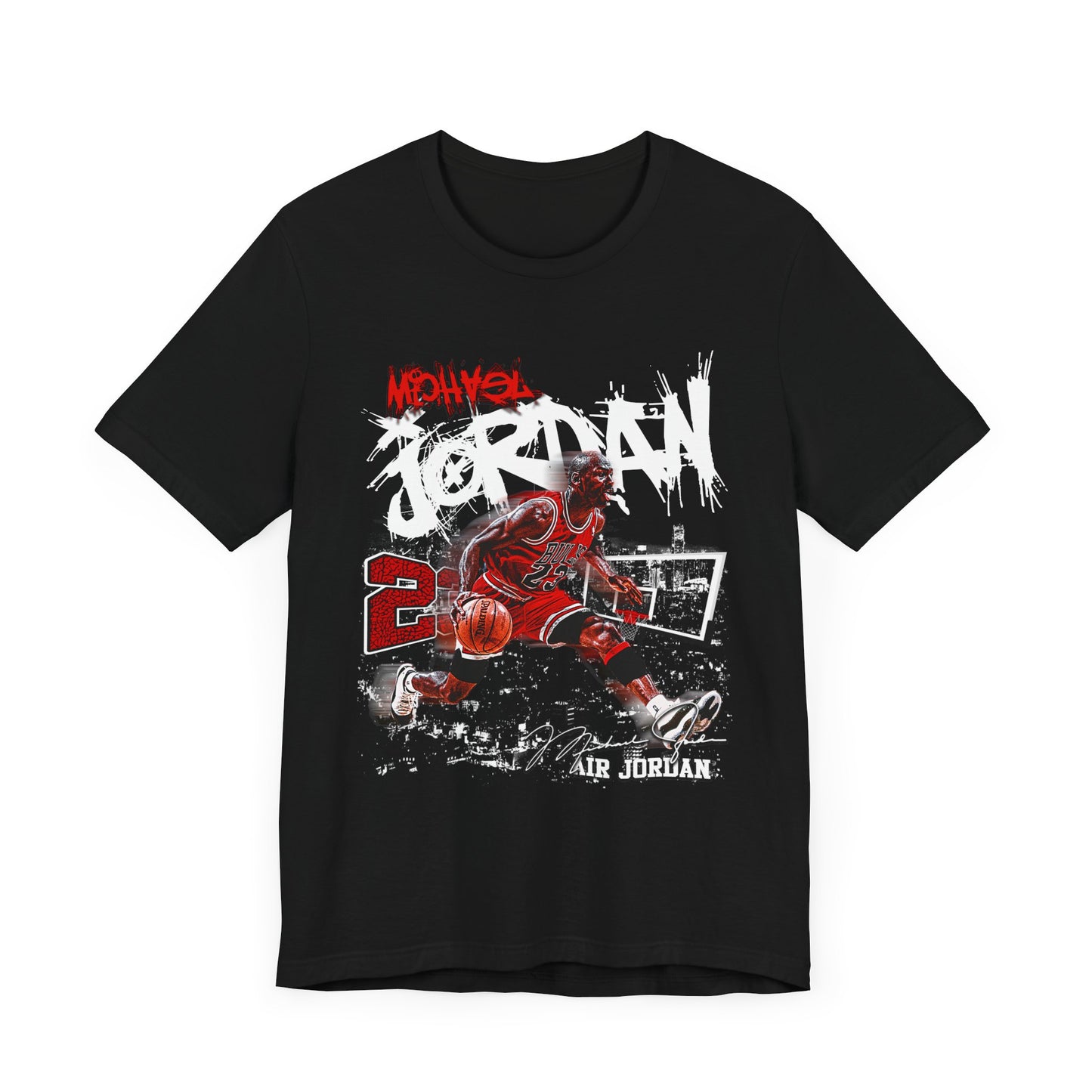 MICHAEL JORDAN PREMIUM Vintage 90s Unisex Jersey Short Sleeve Tee Shirt