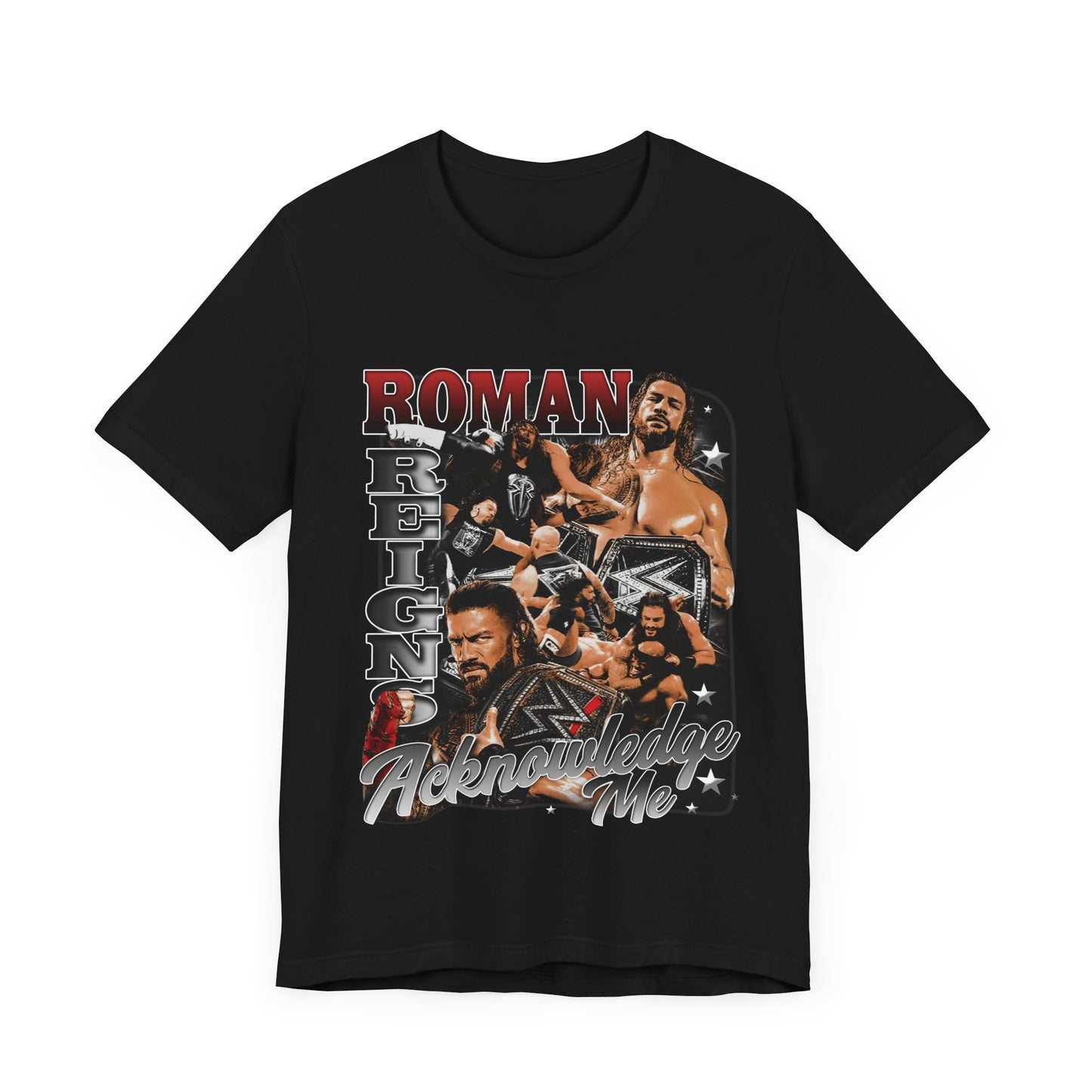 Vintage 90s Bootleg Style T-Shirt, Wrestler ROMAN REIGNS Unisex Tee Shirt