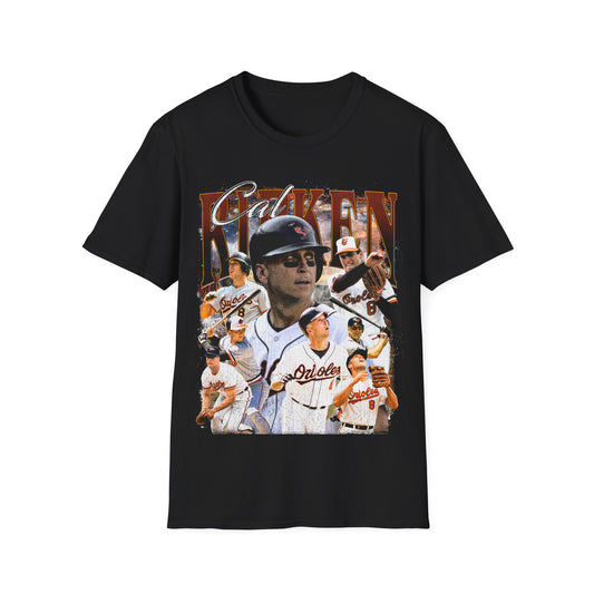 Vintage 90s Baseball Bootleg Style T-Shirt, CAL RIPKEN Retro Baseball Shirt Unisex Graphic Tee