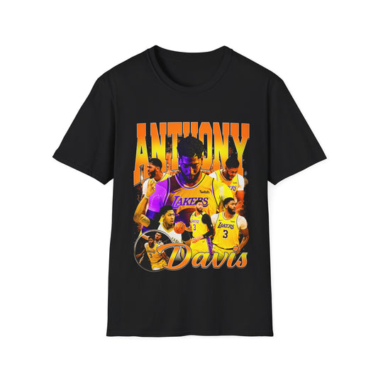 Vintage 90s Basketball Bootleg Style T-Shirt ANTHONY DAVIS Graphic Tee, Retro Basketball Shirt Unisex Graphic Tee
