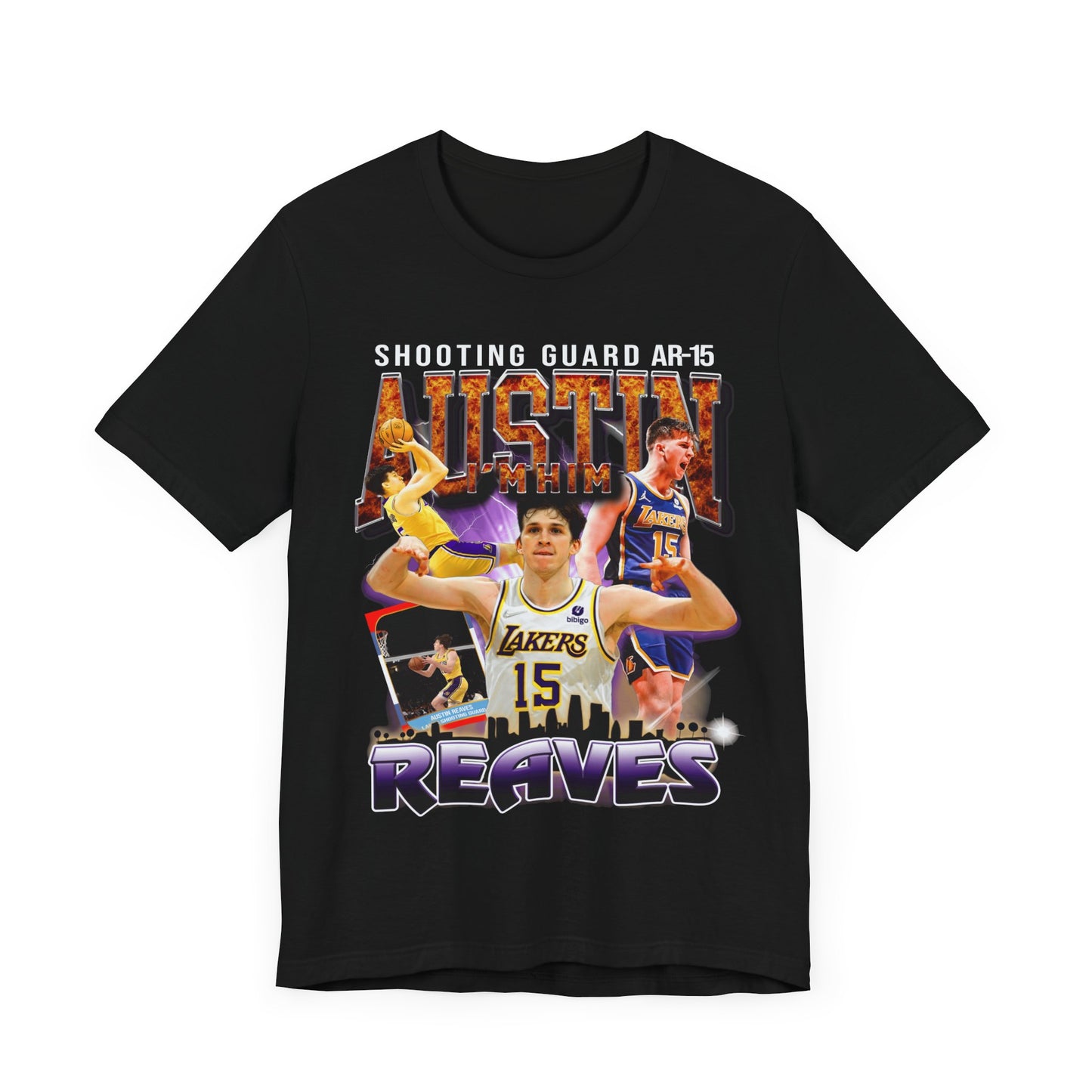 Vintage 90s Basketball Bootleg Style T-Shirt, AUSTIN REAVES Im Him Unisex Tee
