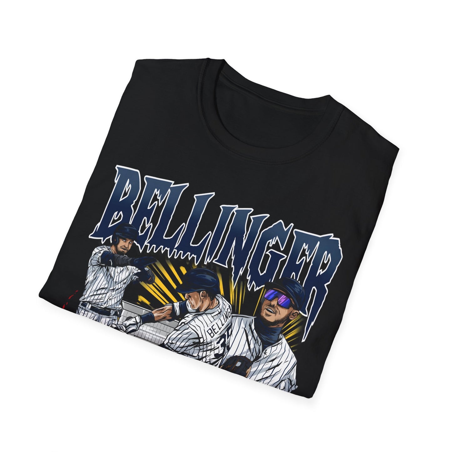 BASEBALL LEGENDS BELLINGER Unisex Softstyle T-Shirt