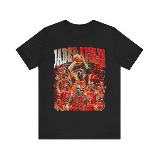 Vintage 90s Basketball Bootleg Style T-Shirt JADED AFFAIR 90s Unisex Graphic Tee