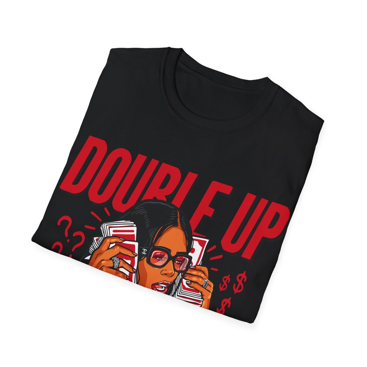 RED THUNDER 4 DOUBLE UP PREMIUM STREETWEAR Unisex Softstyle T-Shirt