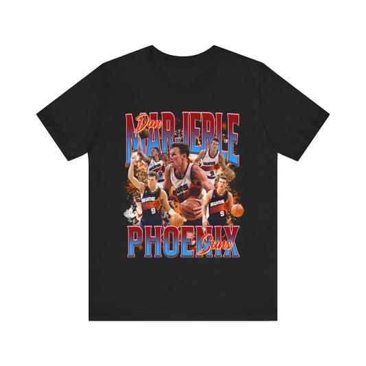 Vintage 90s Basketball Bootleg Style T-Shirt DAN MARJELE 90s Unisex Graphic Tee