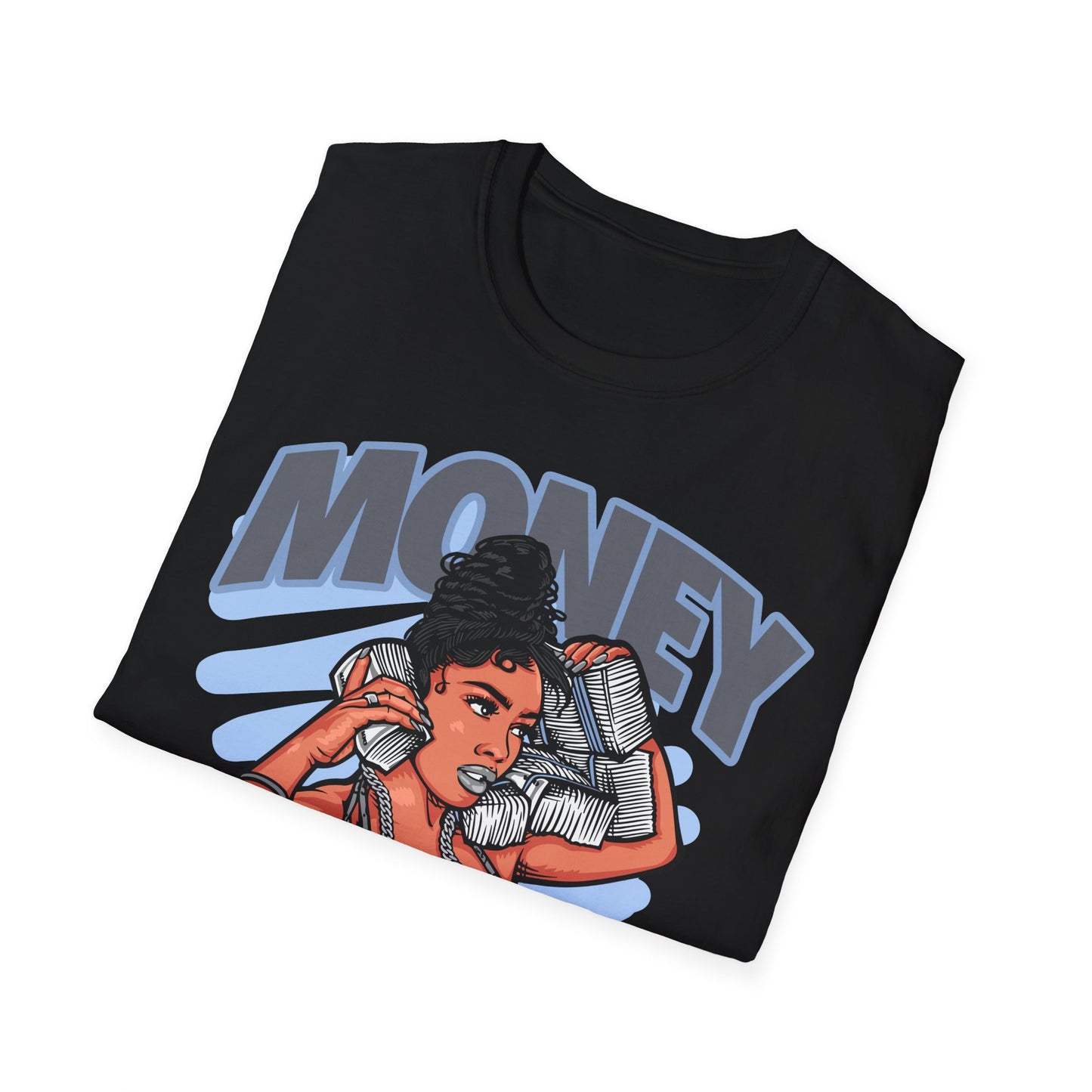 COOL GRAY 11 MONEY MOVES PREMIUM STREETWEAR Unisex Softstyle T-Shirt