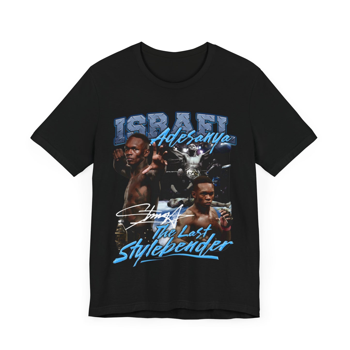 Vintage 90s Bootleg Style T-Shirt, Fighter ISRAEL ADESANYA Vintage Graphic Tee, Retro Fighter Shirt Unisex Graphic Tee Shirt