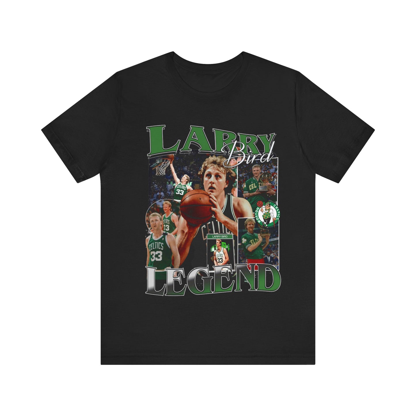 Vintage 90s Basketball Bootleg Style T-Shirt, LARRY BIRD LEGEND Unisex Tee