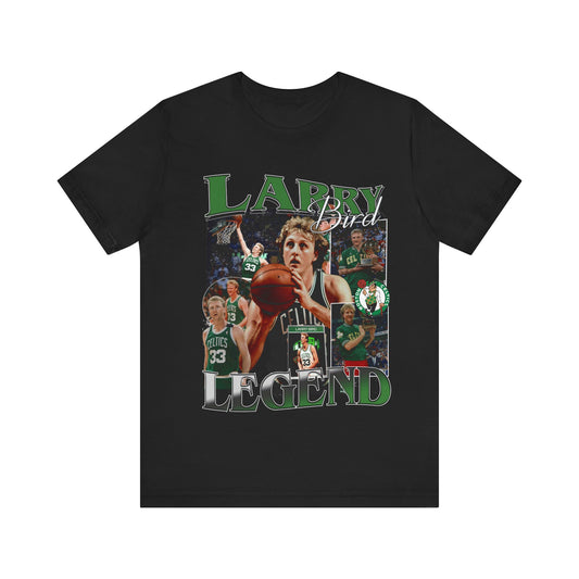 Vintage 90s Basketball Bootleg Style T-Shirt, LARRY BIRD LEGEND Unisex Tee