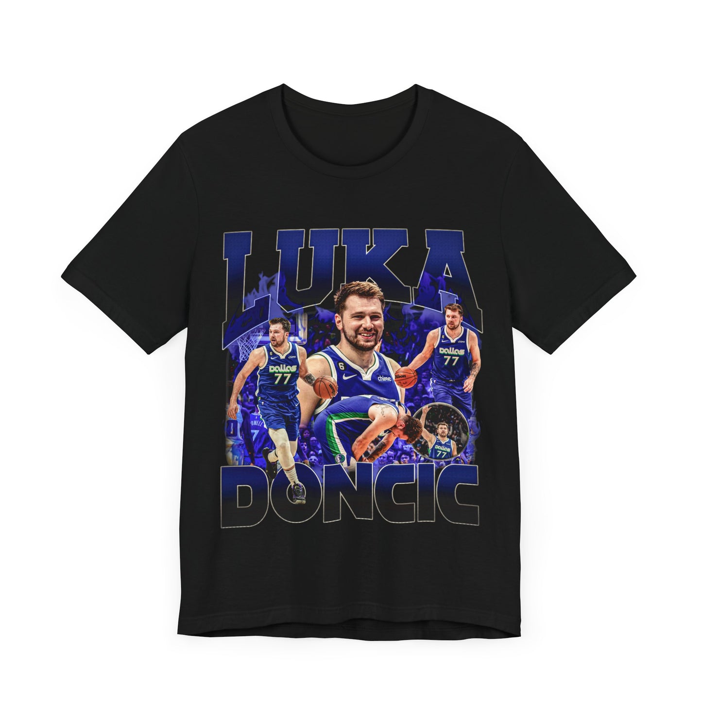 Vintage 90s Basketball Bootleg Style T-Shirt, LUKA DONCIC 90s Style Unisex Tee