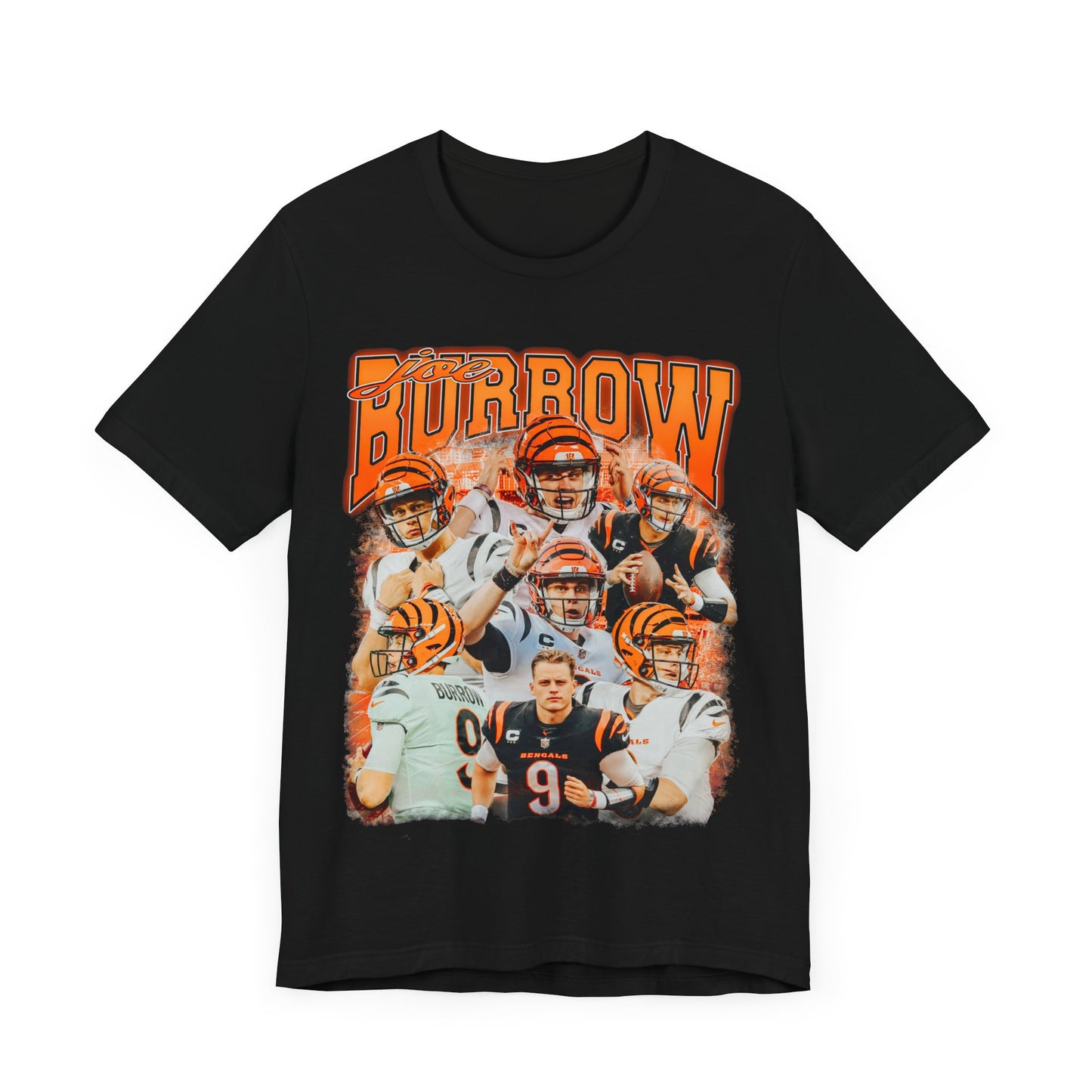 Vintage 90s Football Bootleg Style T-Shirt JOE BURROW 90s Unisex Graphic Tee