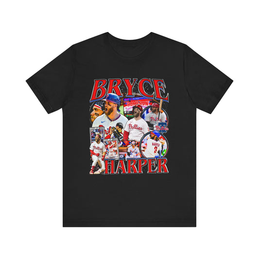 Vintage 90s Baseball Bootleg Style T-Shirt BRYCE HARPER Unisex Graphic Tee Shirt