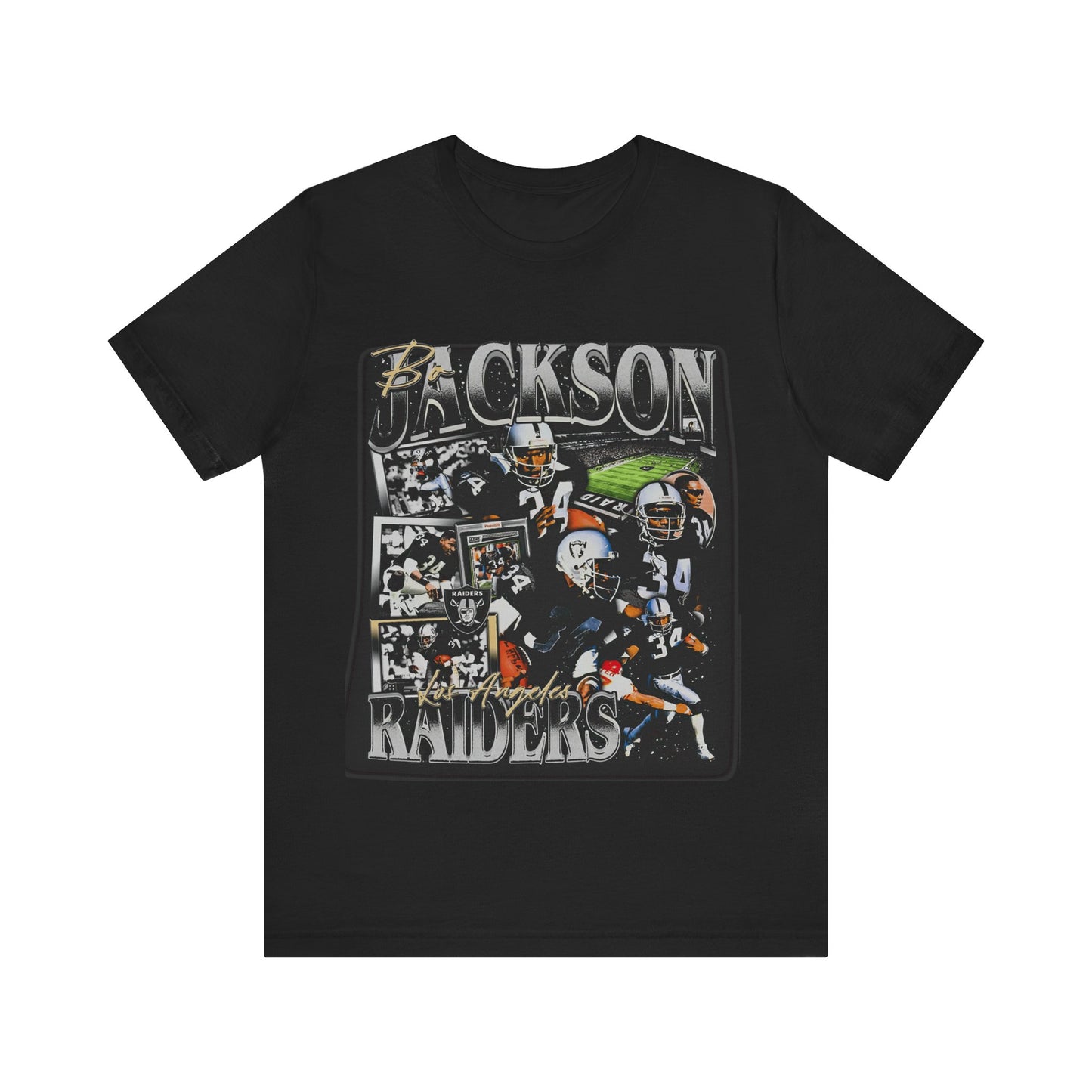 Vintage 90s Football Bootleg Style T-Shirt BO JACKSON Unisex Graphic Tee Shirt