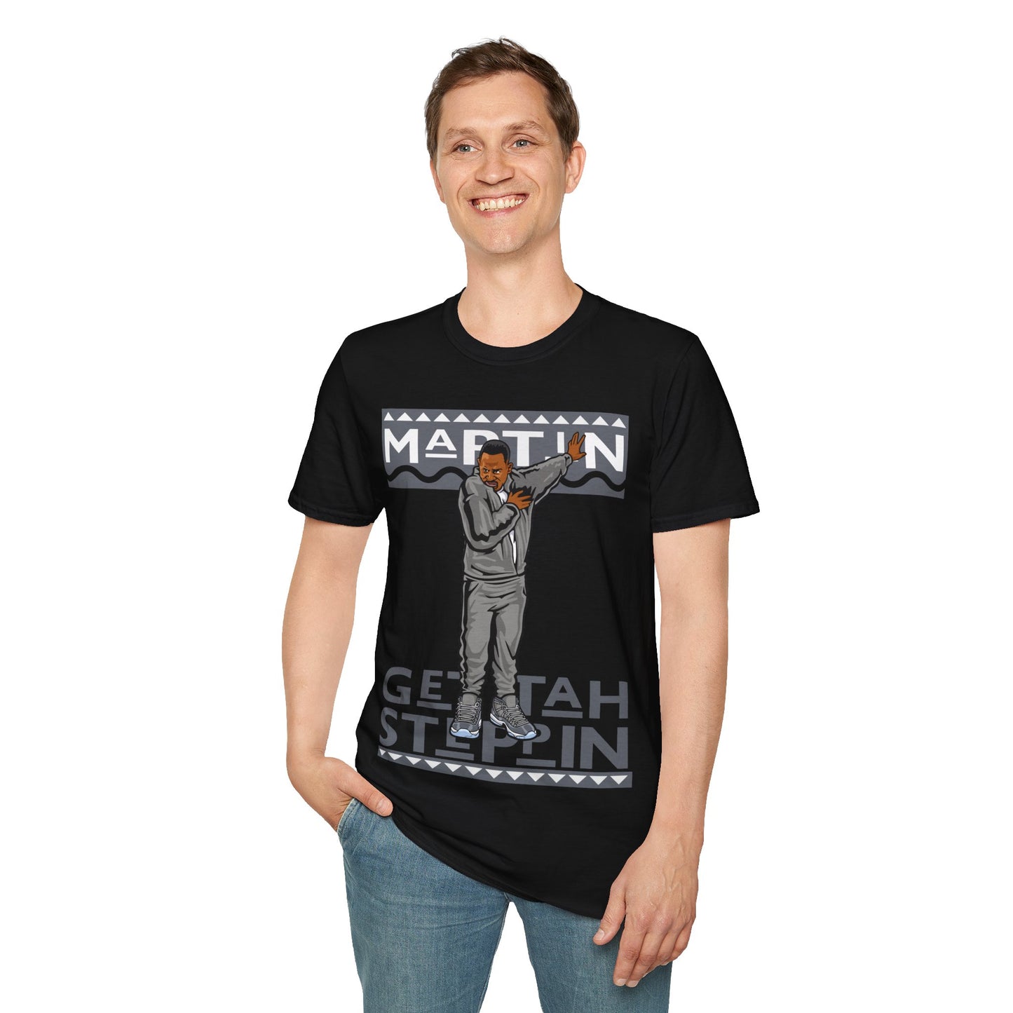 COOL GRAY 11 MARTIN PREMIUM STREETWEAR Unisex Softstyle T-Shirt