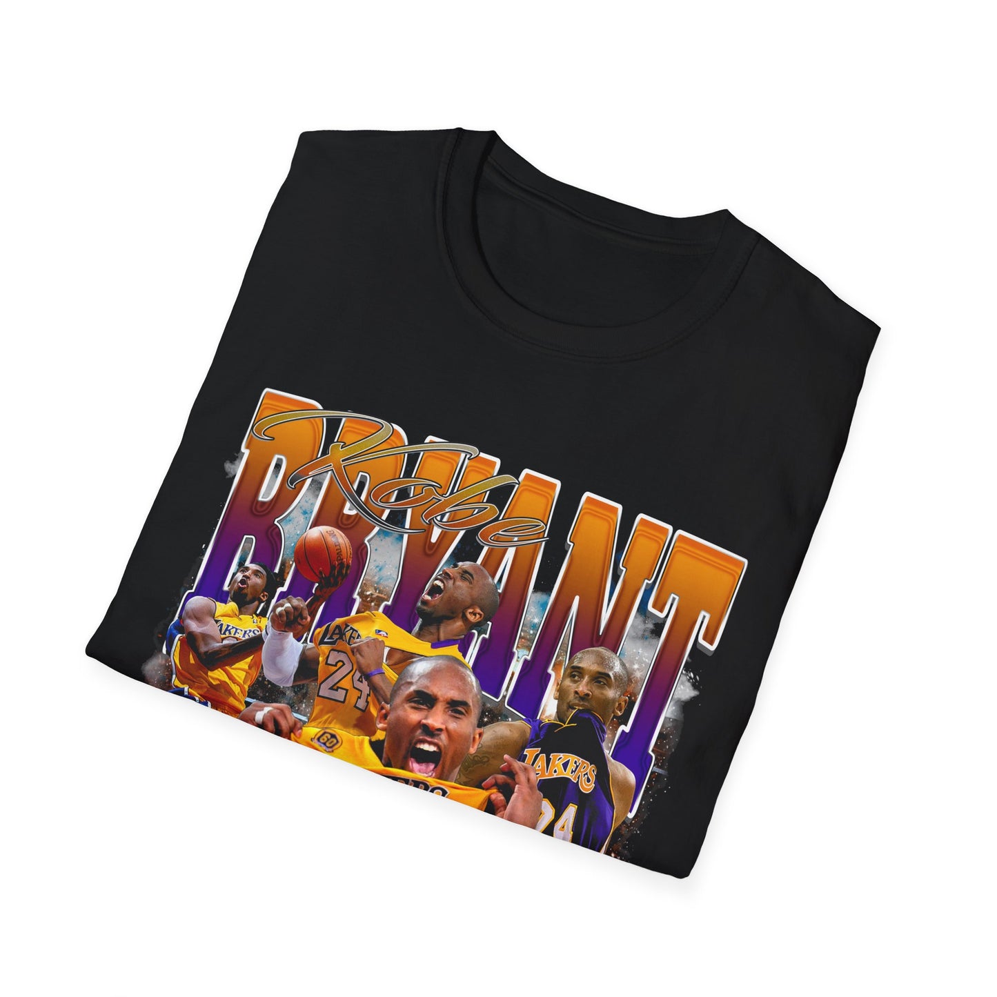Vintage 90s Basketball Bootleg Style T-Shirt, KOBE BLACK MAMBA Graphic Tee, Retro Basketball Shirt Unisex Graphic Tee