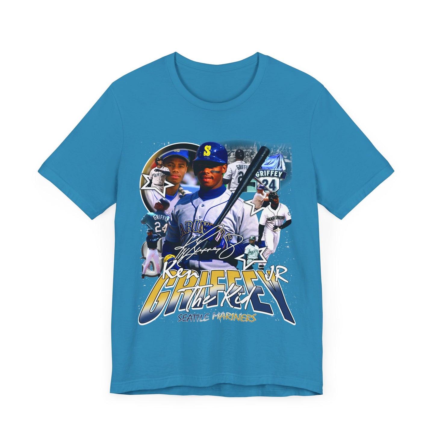 Vintage 90s Baseball Bootleg Style TShirt KEN GRIFFEY JR Unisex Graphic Tee