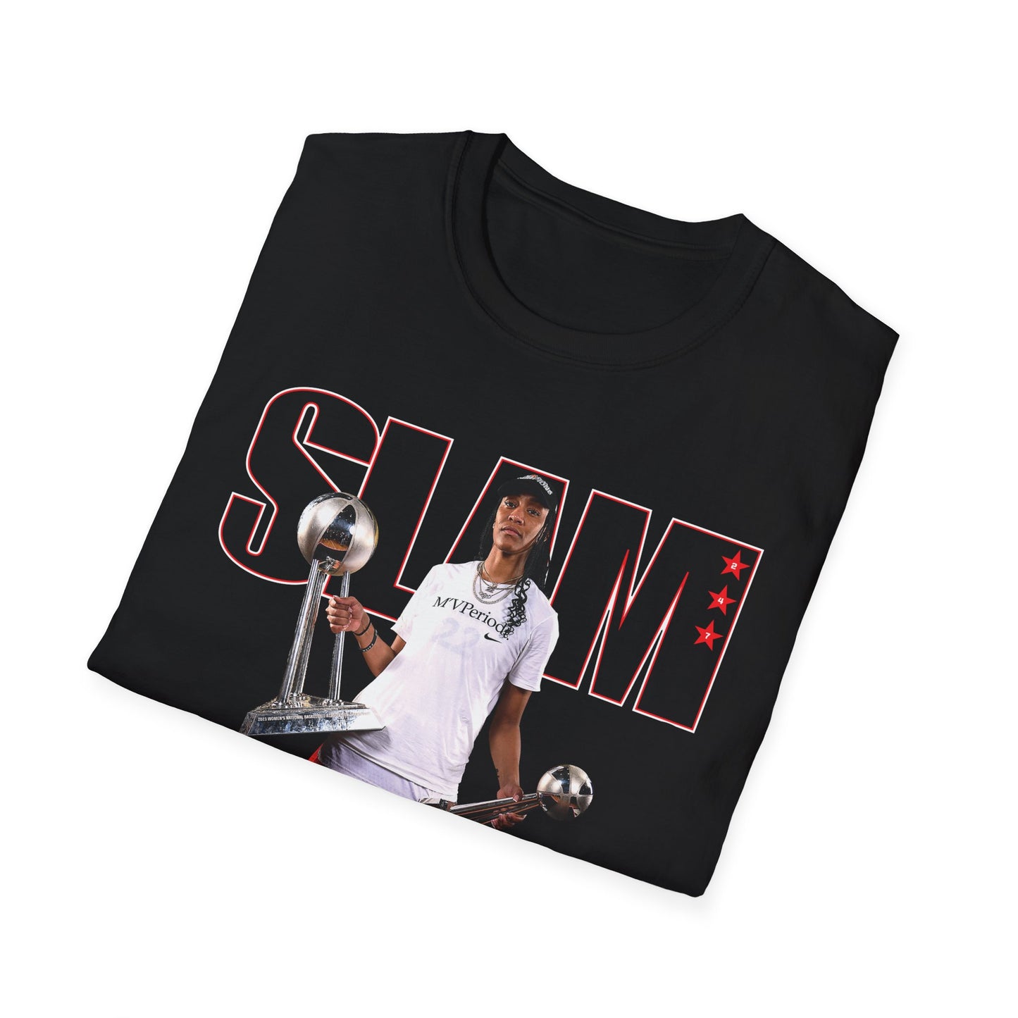 Vintage 90s Basketball Bootleg Style T-Shirt, AJA WILSON SLAM COVER Graphic Tee, Retro Basketball Shirt Unisex Graphic Tee