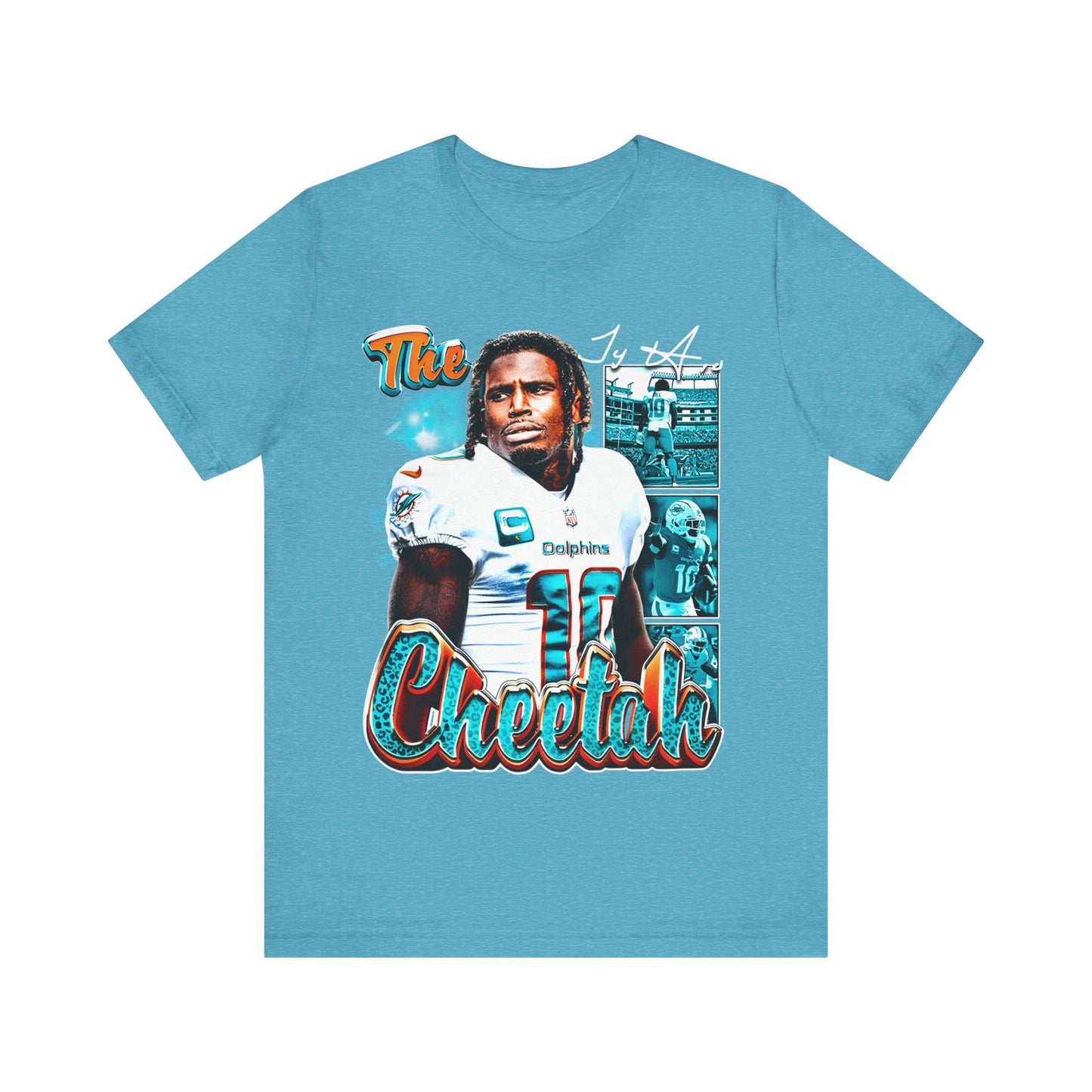 Vintage 90s Football Bootleg Style TShirt TYREEK HILL CHEETAH Unisex Graphic Tee