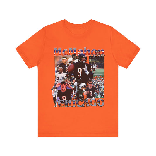 Vintage 90s Football Bootleg Style TShirt JIM MCMAHON Unisex Graphic Tee Shirt