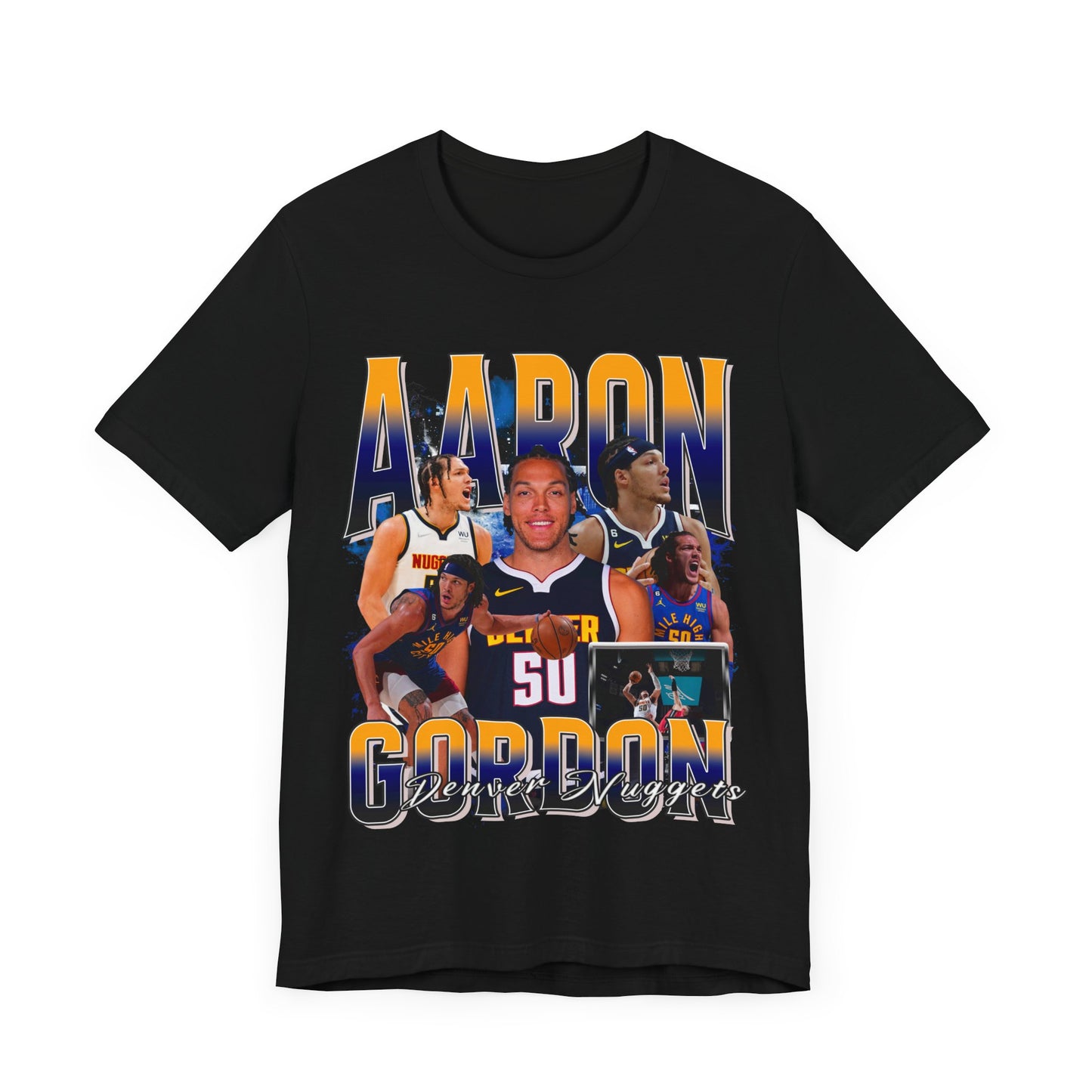 Vintage 90s Basketball Bootleg Style T-Shirt AARON GORDON 90s Unisex Graphic Tee