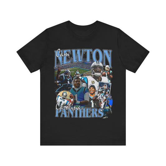 Vintage 90s Football Bootleg Style T-Shirt CAM NEWTON Unisex Graphic Tee Shirt