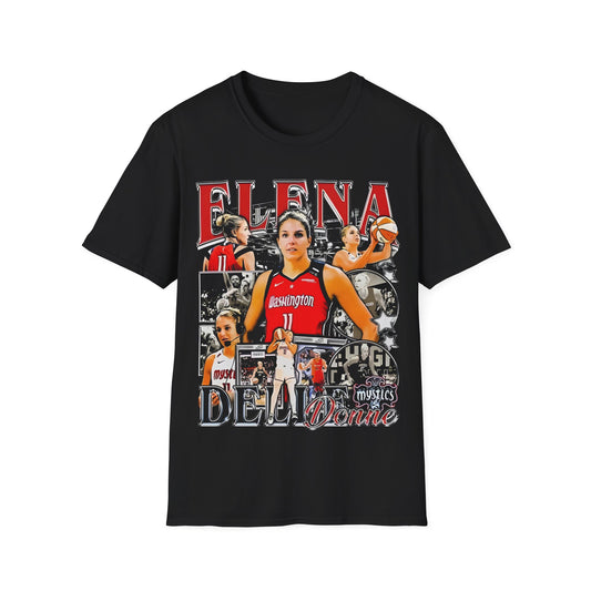 Vintage 90s Basketball Bootleg Style T-Shirt, ELENA DELLE DONNE Retro Basketball Shirt Unisex Graphic Tee