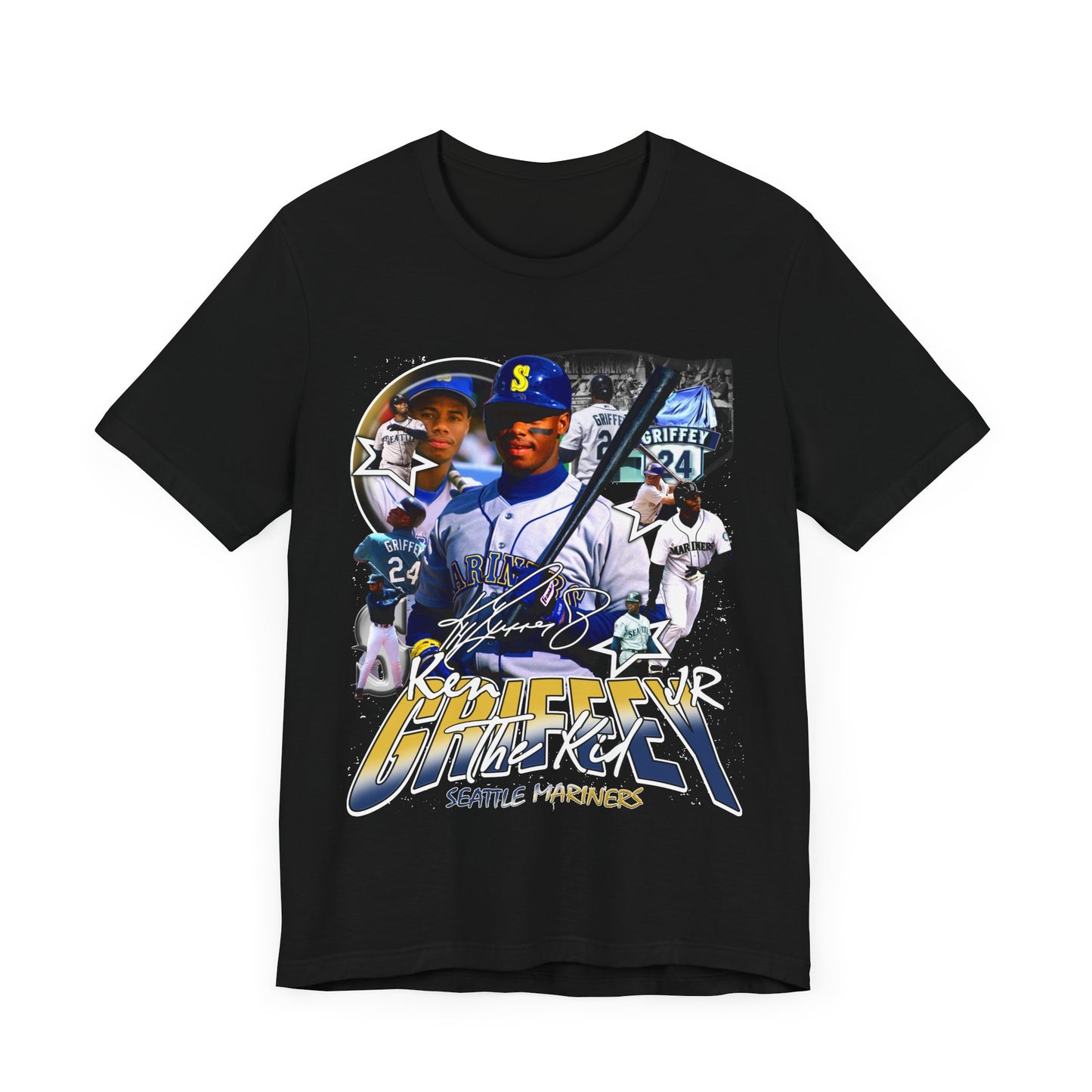 Vintage 90s Baseball Bootleg Style TShirt KEN GRIFFEY JR Unisex Graphic Tee