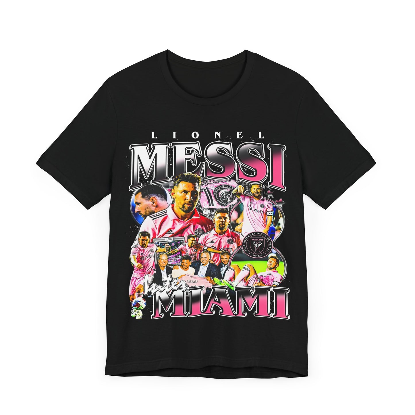 Vintage 90s Pop Bootleg Style T-Shirt LIONEL MESSI Unisex Graphic Tee Shirt