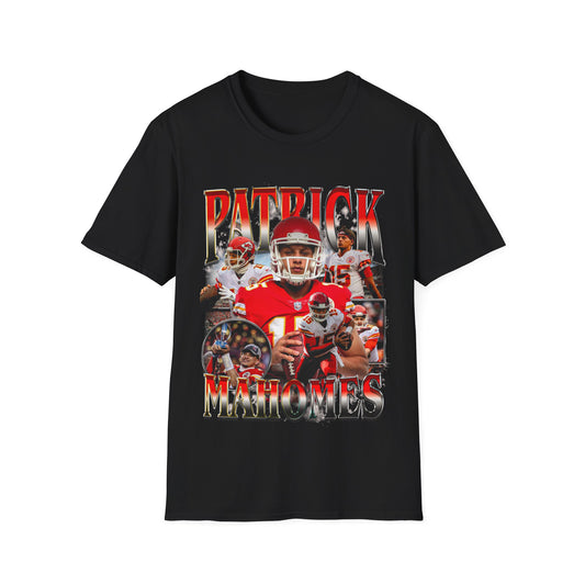 Vintage 90s Football Bootleg Style T-Shirt, PATRICK MAHOMES 15 Vintage Graphic Tee, Retro Football Shirt Unisex Graphic Tee Shirt