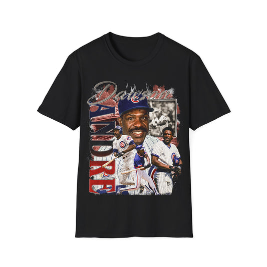 Vintage 90s Baseball Bootleg Style T-Shirt, ANDRE DAWSON Retro Baseball Shirt Unisex Graphic Tee