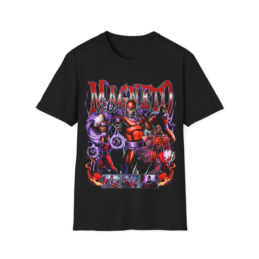 Vintage 90s Superheroes Bootleg Style T-Shirt, MAGNETO Retro Superheroes Shirt Unisex Graphic Tee