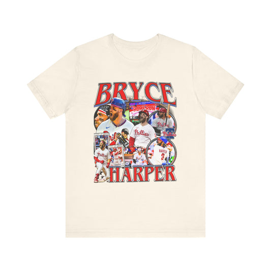 Vintage 90s Baseball Bootleg Style T-Shirt BRYCE HARPER Unisex Graphic Tee Shirt