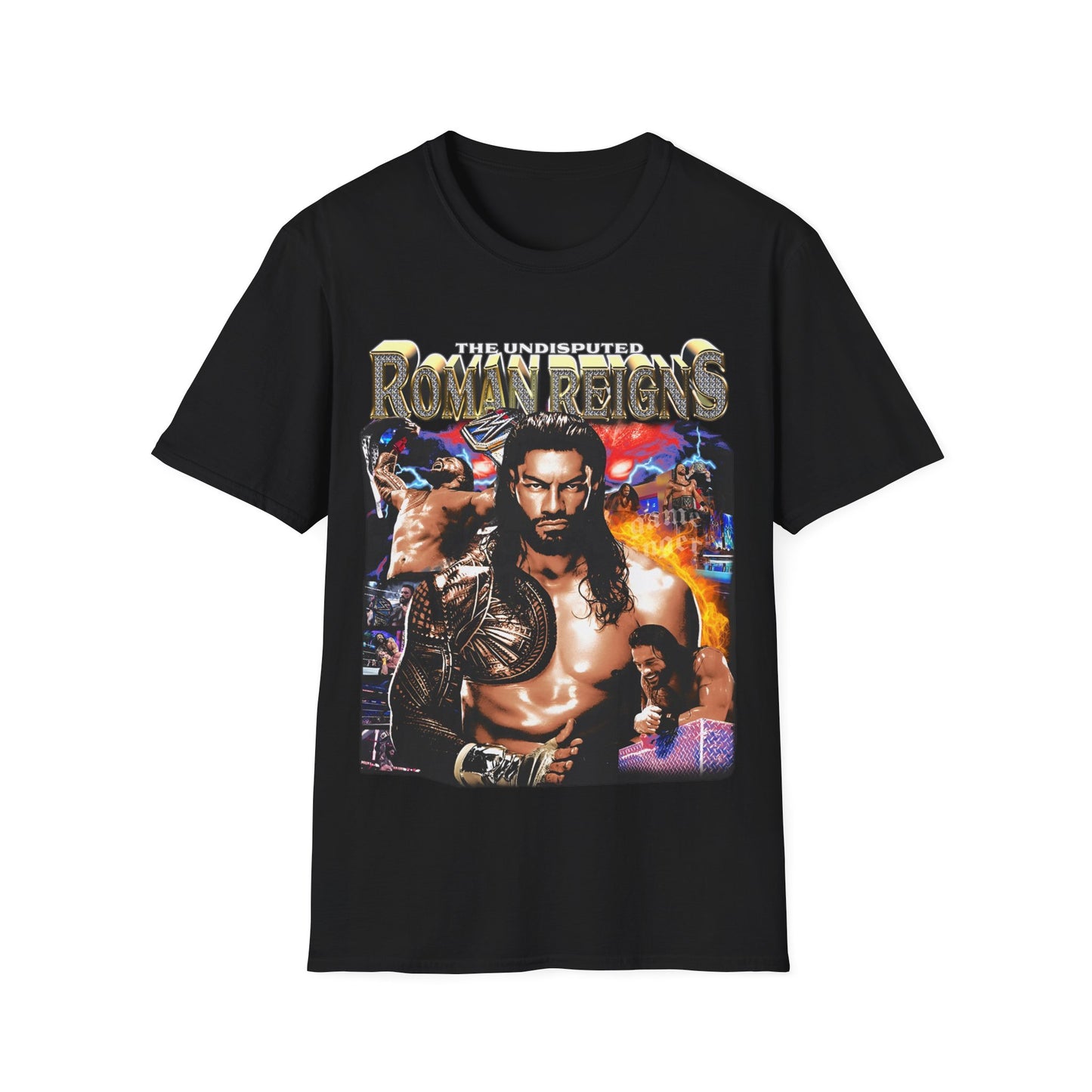 Vintage 90s Bootleg Style T-Shirt, Wrestler ROMAN REIGNS Vintage Graphic Tee, Retro Wrestler Shirt Unisex Graphic Tee Shirt