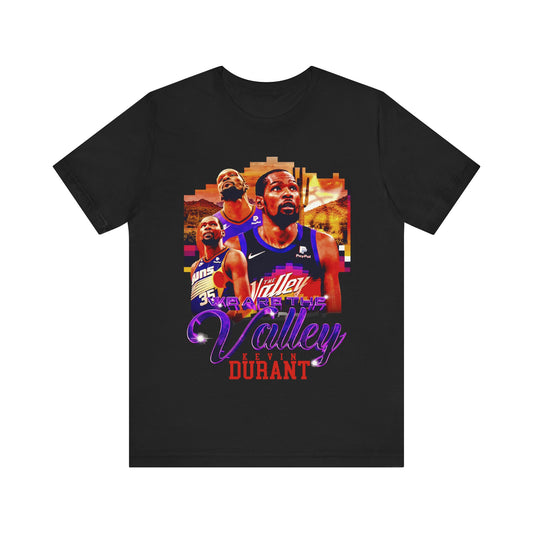 Vintage 90s Basketball Bootleg Style T-Shirt, KEVIN DURANT The Valley Unisex Tee