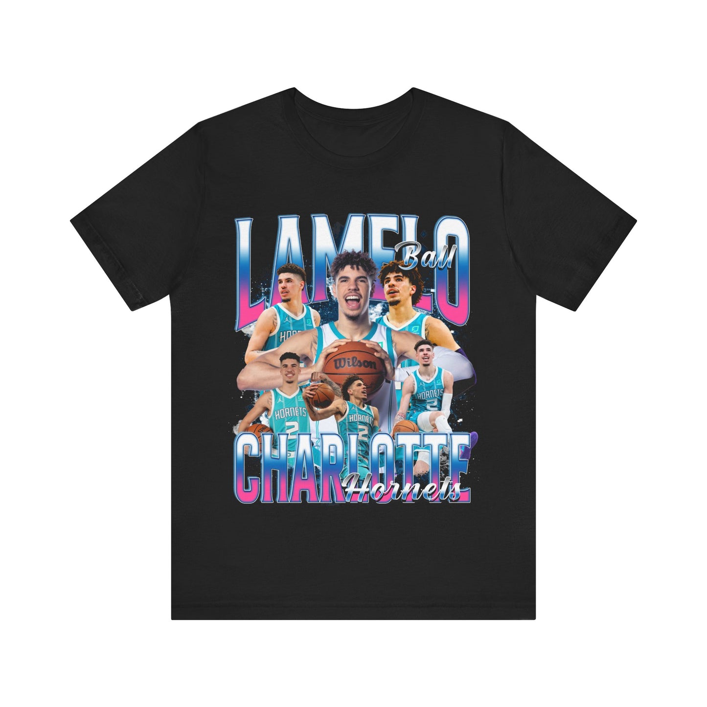 Vintage 90s Basketball Bootleg Style T-Shirt, LAMELO BALL Vivid Unisex Tee