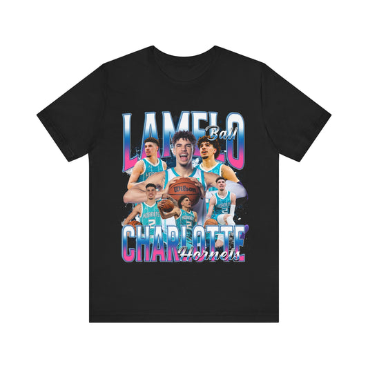 Vintage 90s Basketball Bootleg Style T-Shirt, LAMELO BALL Vivid Unisex Tee