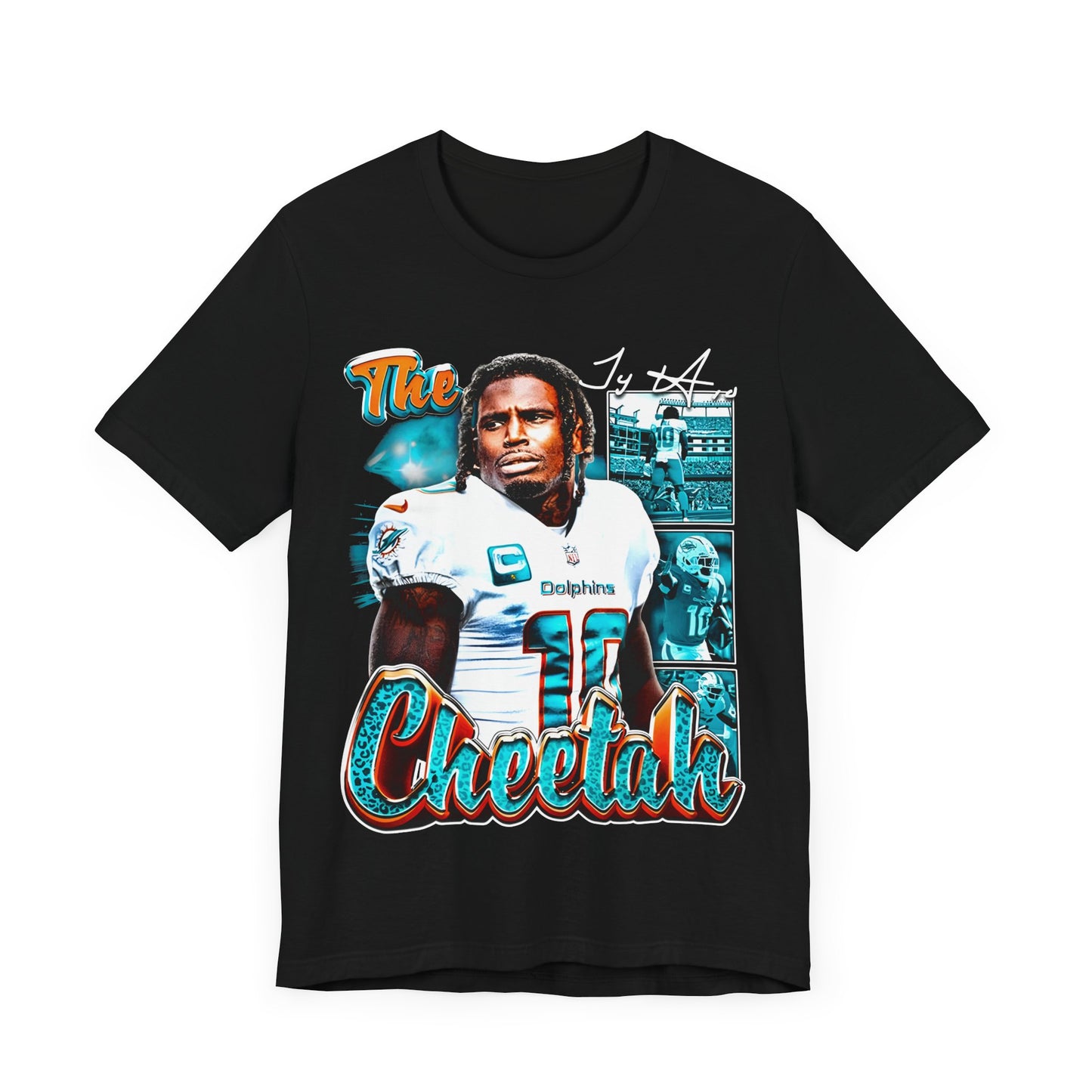 Vintage 90s Football Bootleg Style TShirt TYREEK HILL CHEETAH Unisex Graphic Tee