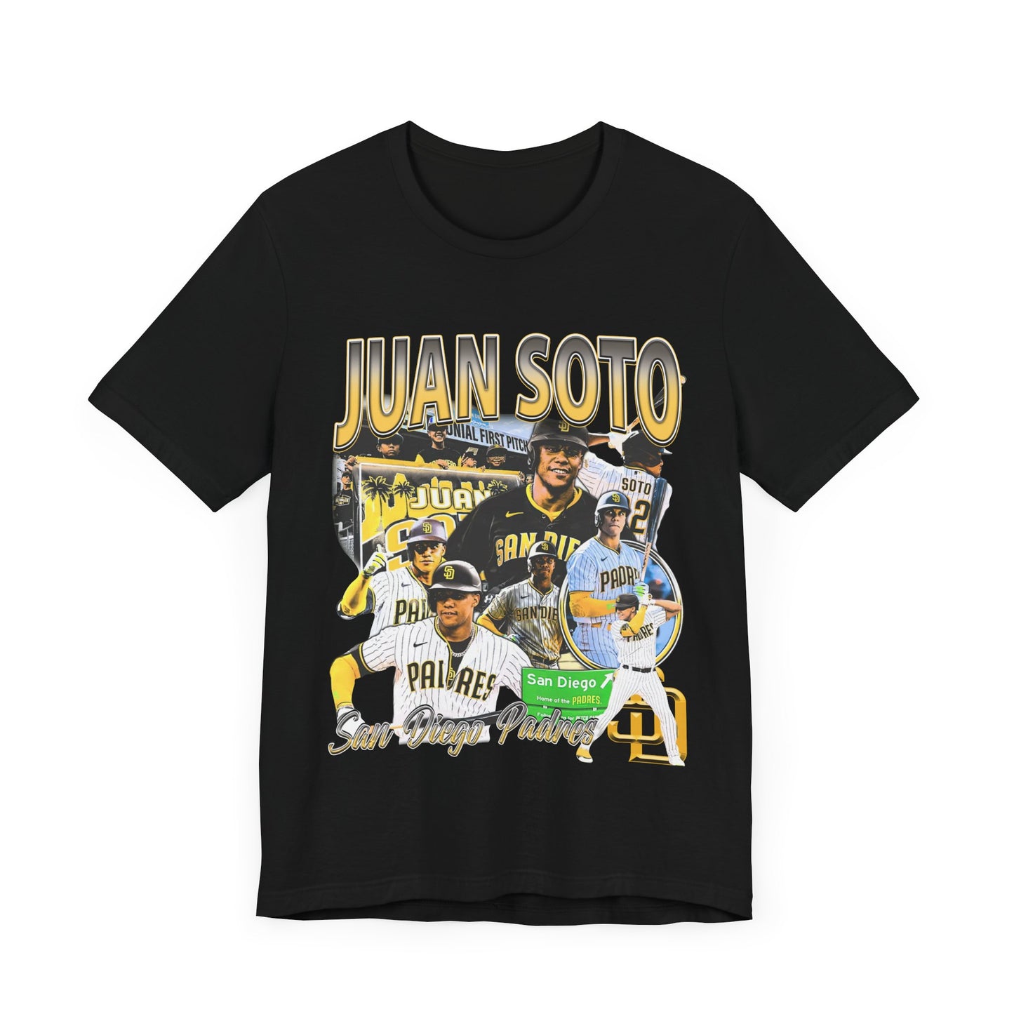 Vintage 90s Baseball Bootleg Style T-Shirt JUAN SOTO Unisex Graphic Tee Shirt