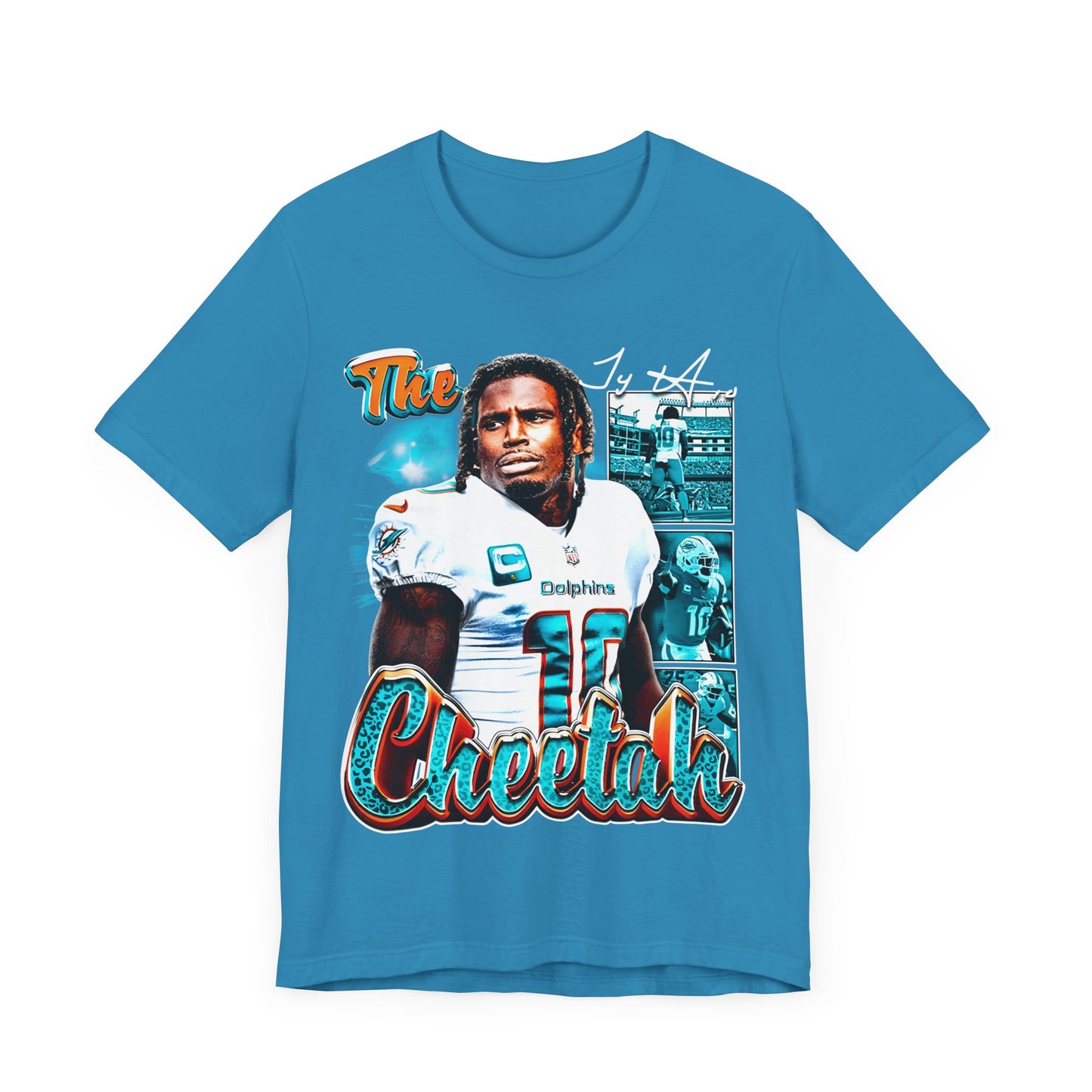 Vintage 90s Football Bootleg Style TShirt TYREEK HILL CHEETAH Unisex Graphic Tee