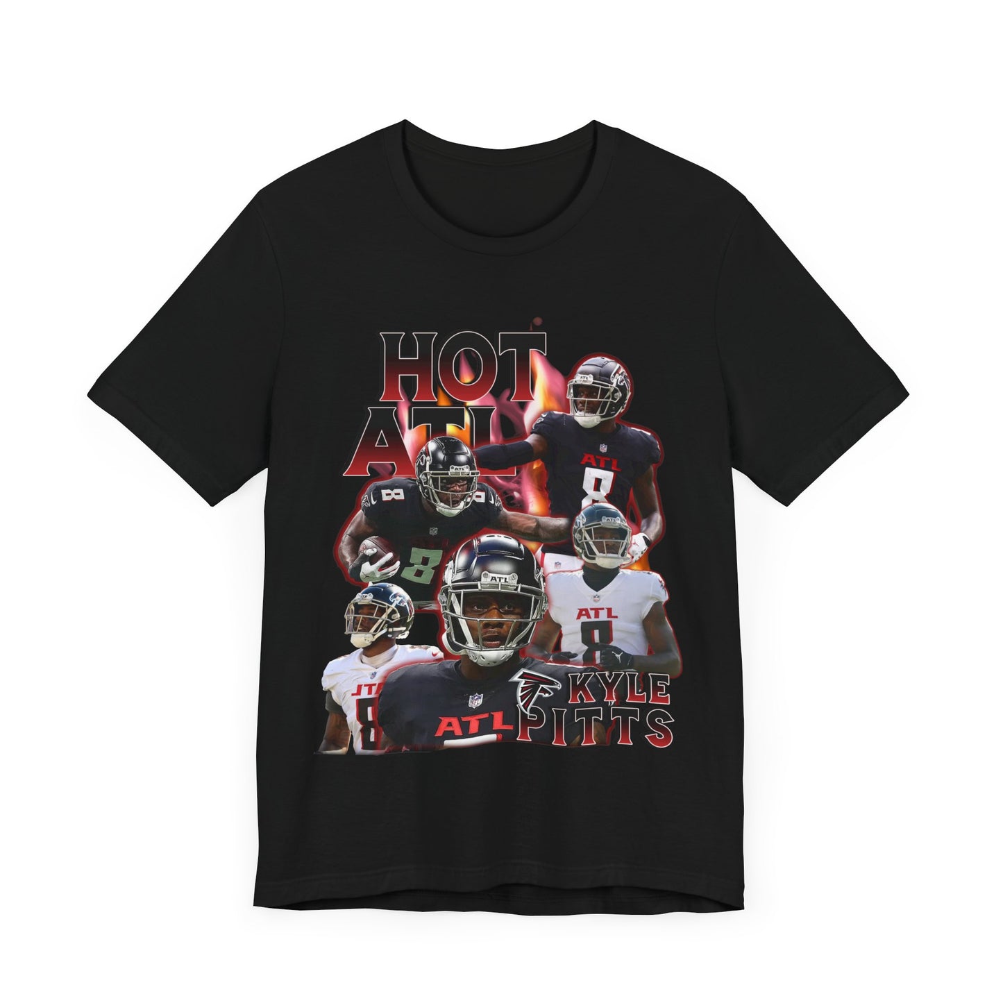 Vintage 90s Football Bootleg Style TShirt KYLE PITTS Unisex Graphic Tee Shirt