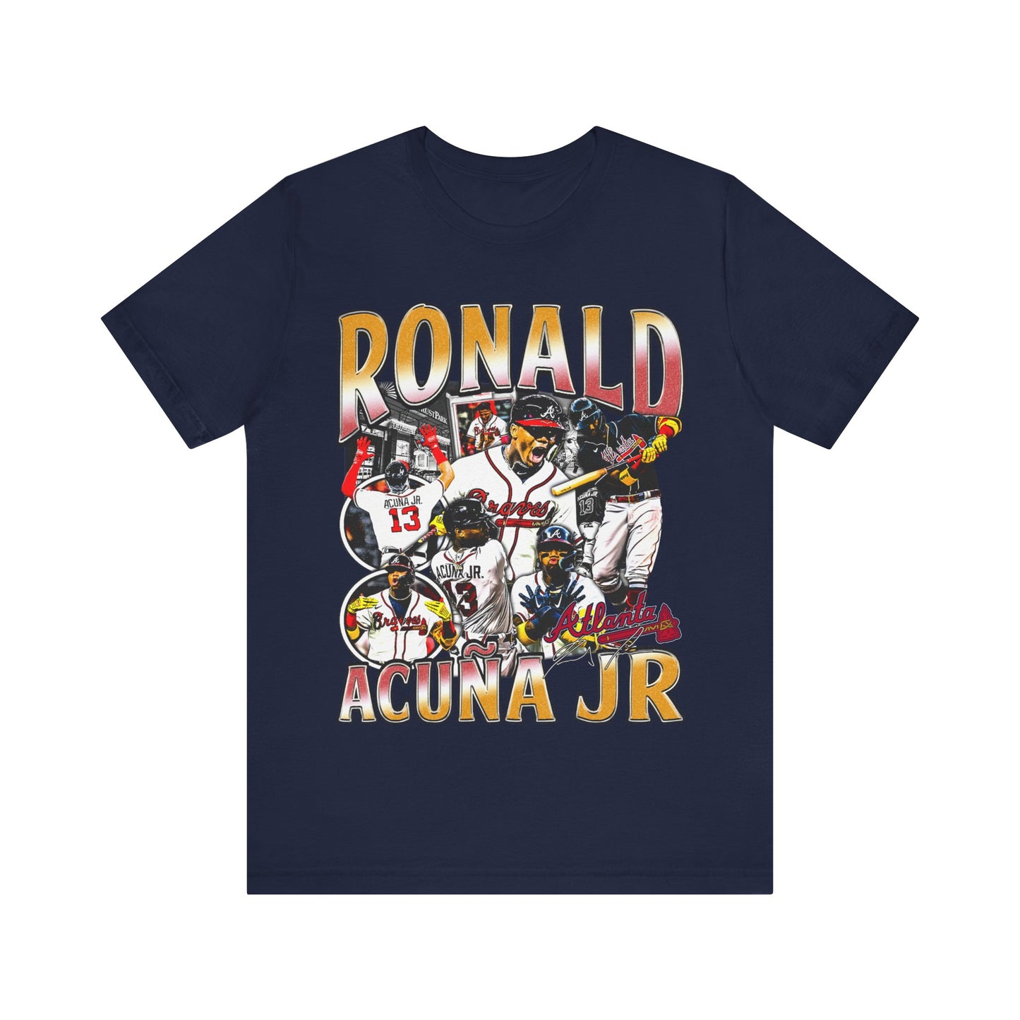 Vintage 90s Baseball Bootleg Style T-Shirt RONALD ACUNA JR Unisex Graphic Tee