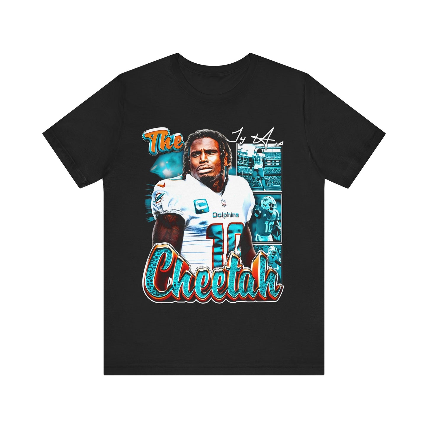Vintage 90s Football Bootleg Style TShirt TYREEK HILL CHEETAH Unisex Graphic Tee