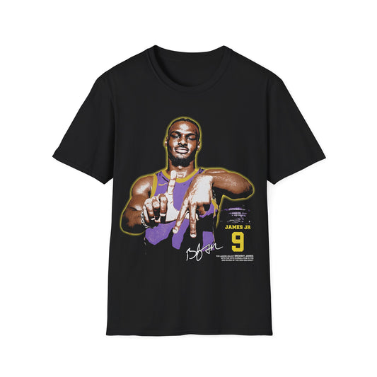 Vintage 90s Basketball Bootleg Style T-Shirt, BRONNY Retro Basketball Shirt Unisex Graphic Tee