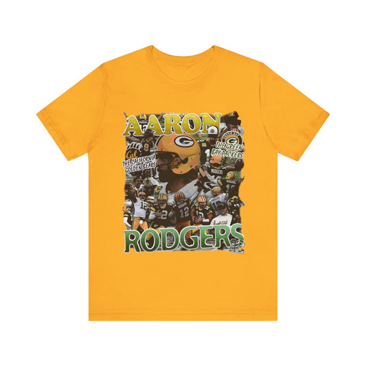 Vintage 90s Football Bootleg Style TShirt AARON RODGERS Unisex Graphic Tee Shirt