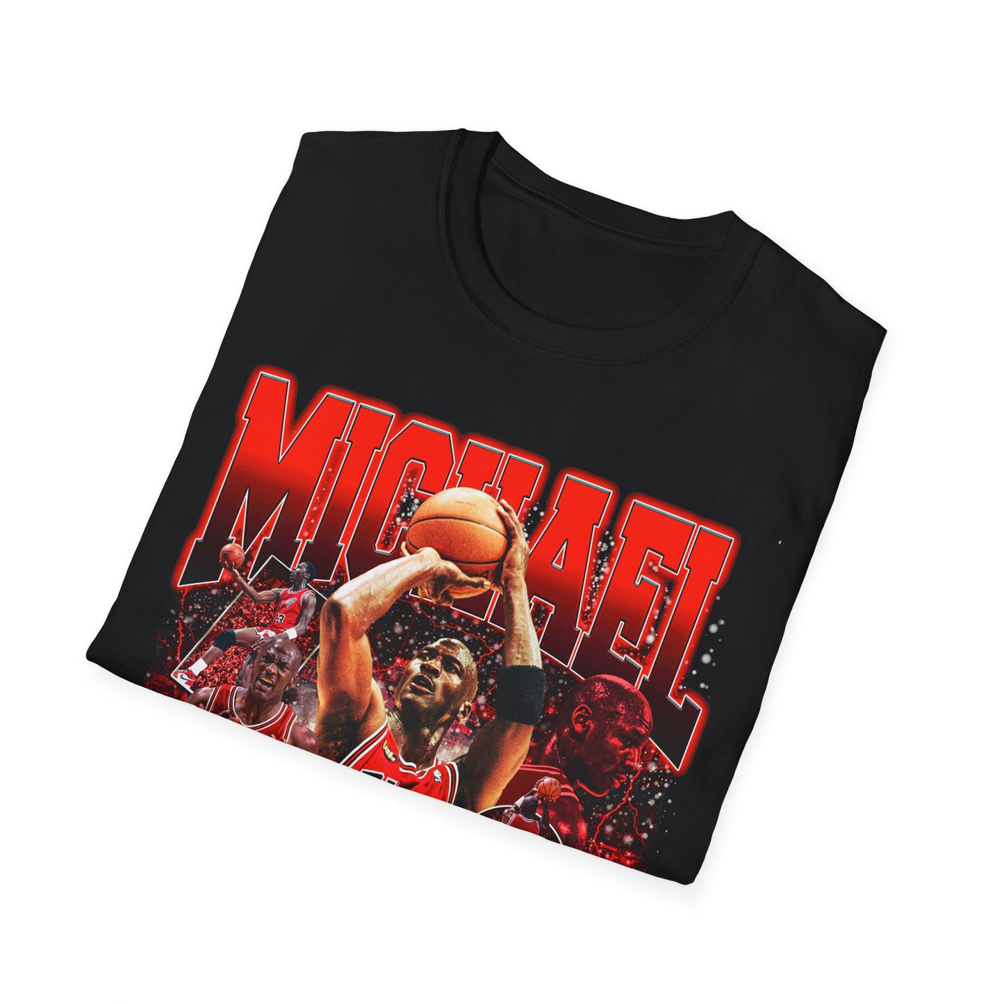Vintage 90s Basketball Bootleg Style T-Shirt, MICHAEL JORDAN MJ 23 Graphic Tee, Retro Basketball Shirt Unisex Graphic Tee
