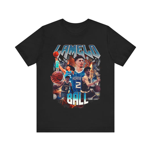 Vintage 90s Basketball Bootleg Style T-Shirt, LAMELO BALL HORNET Unisex Tee