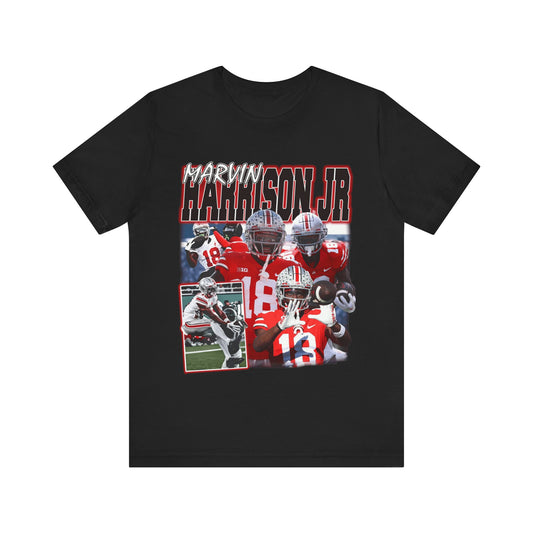 Vintage 90s Football Bootleg Style T-Shirt MARVIN HARRISON JR Unisex Tee Shirt