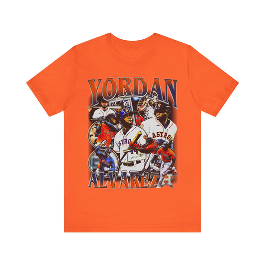 Vintage 90s Baseball Bootleg Style T-Shirt YORDAN ALVAREZ 90s Unisex Graphic Tee